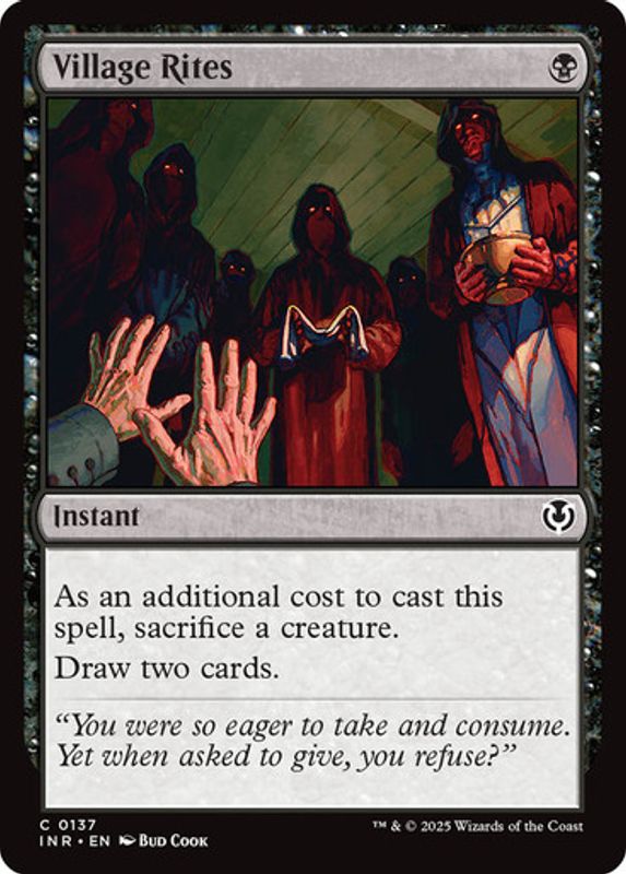 Village Rites (Foil)