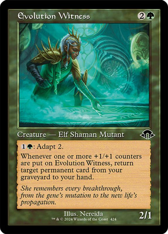 Evolution Witness (Retro Frame) (Foil)