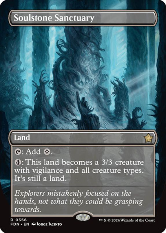 Soulstone Sanctuary (Borderless) (Foil)