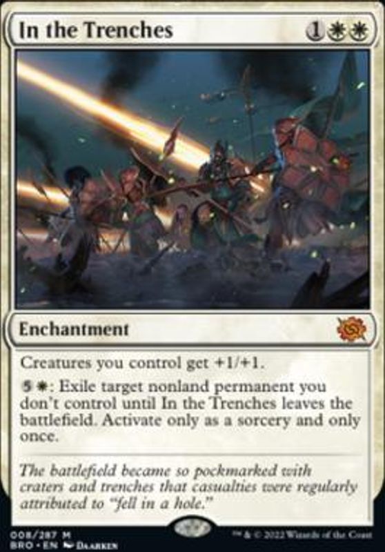In the Trenches (foil)