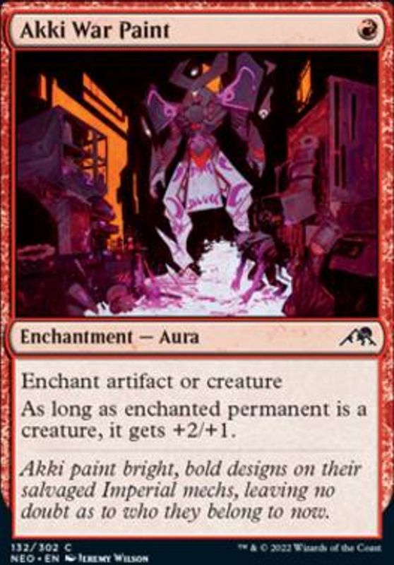 Akki War Paint (foil)