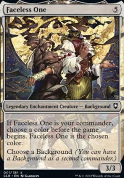 Hovedbilde Faceless One