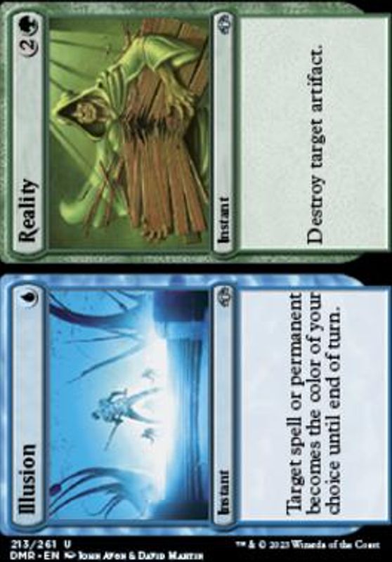 Illusion - Reality (foil)