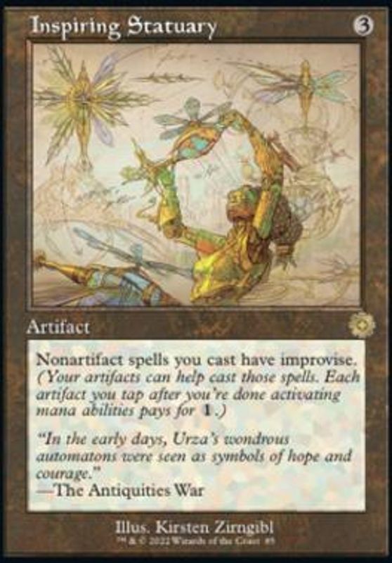 Inspiring Statuary (Schematic Art) (foil)