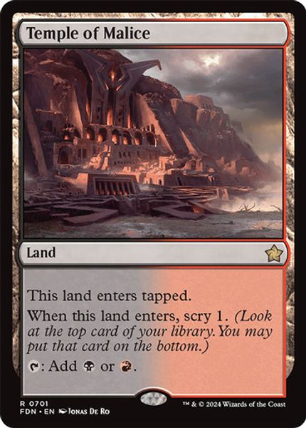 Hovedbilde Temple of Malice (Foil)