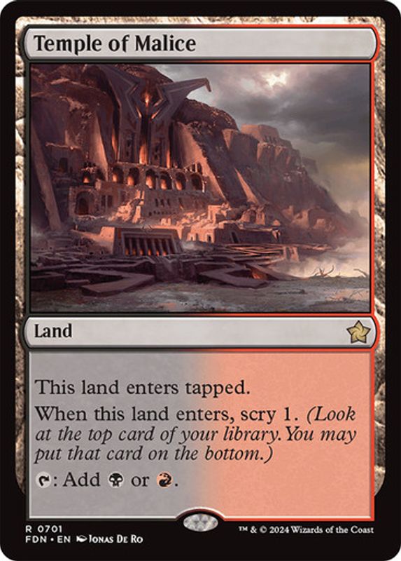 Temple of Malice (Foil)