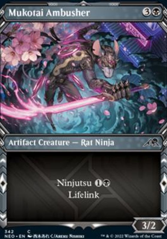 Mukotai Ambusher (Showcase) (foil)