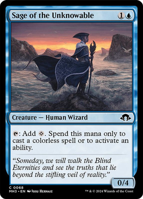 Sage of the Unknowable (Foil)