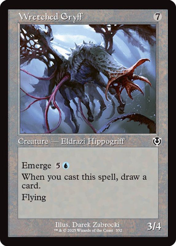 Wretched Gryff (Retro Frame) (Foil)