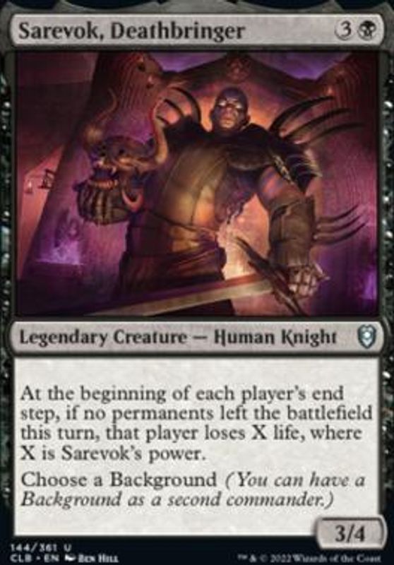 Sarevok, Deathbringer (foil)