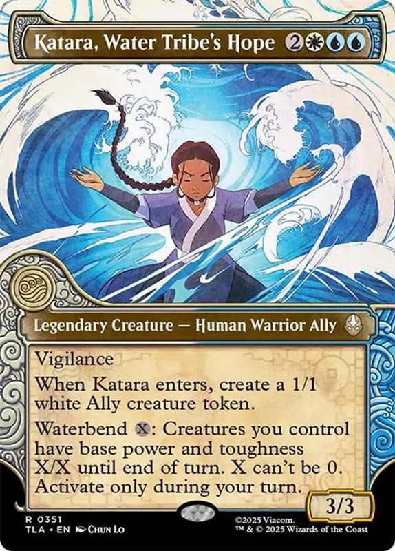 Katara, Water Tribe's Hope (Showcase) (Foil)