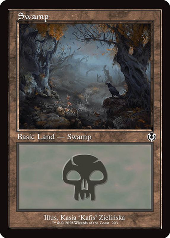 Swamp (#293) (Retro Frame) (Foil)