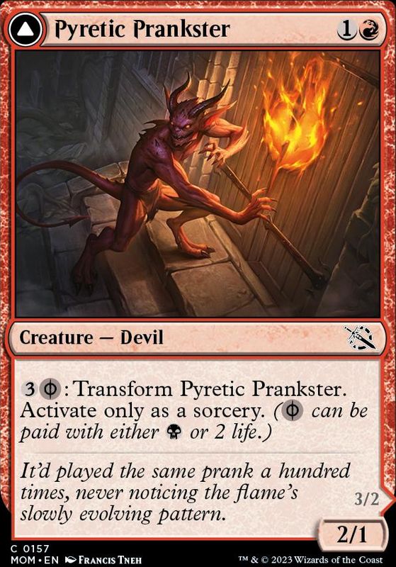 Pyretic Prankster (foil)