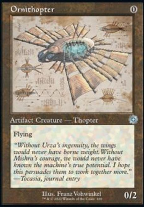 Hovedbilde Ornithopter (Schematic Art)