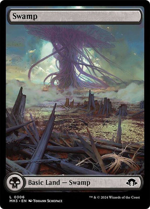 Swamp (#306) (Full Art) (Foil)