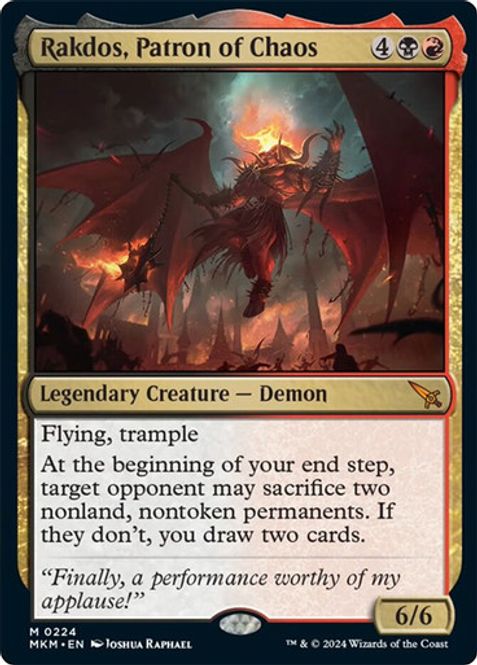 Hovedbilde Rakdos, Patron of Chaos ...