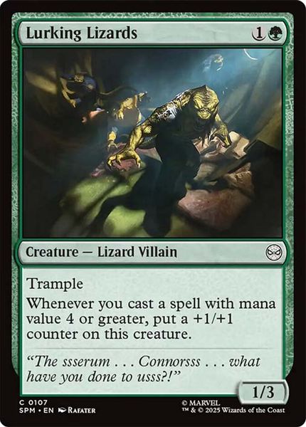 Hovedbilde Lurking Lizards (Foil)