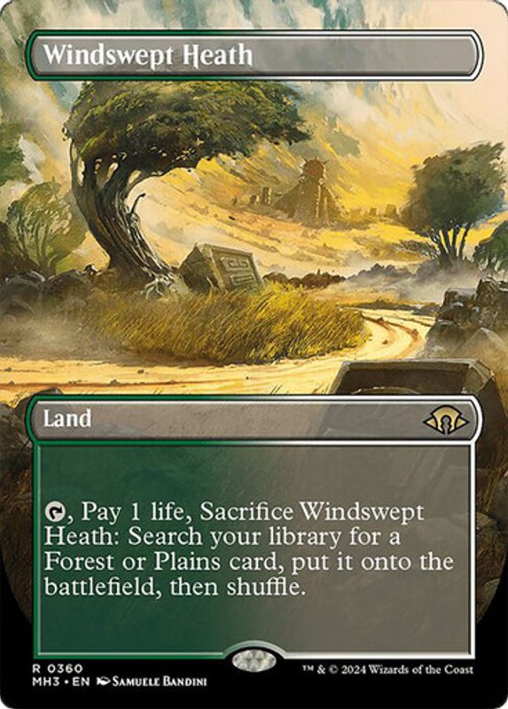 Windswept Heath (Borderless) (Foil)