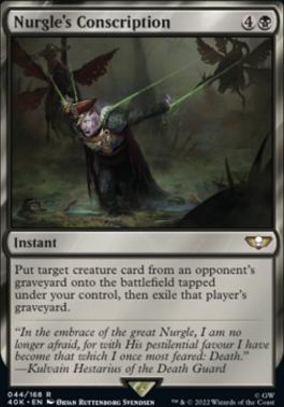 Nurgle's Conscription