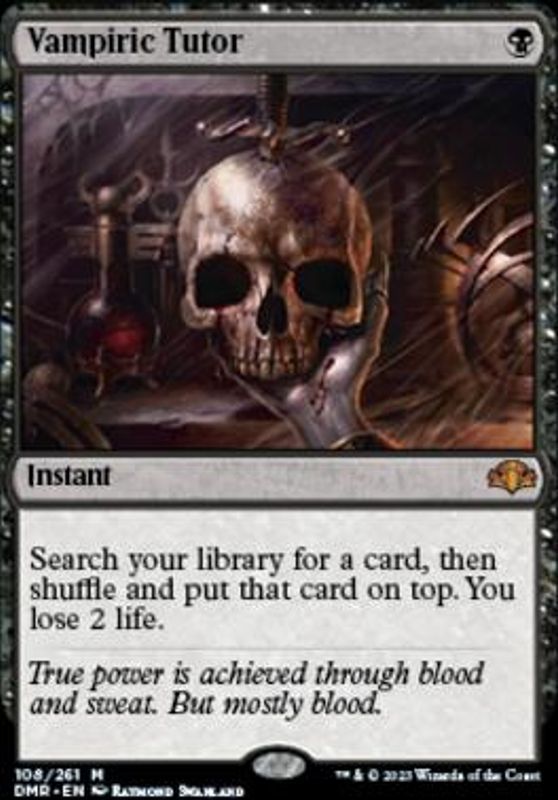 Vampiric Tutor (foil)