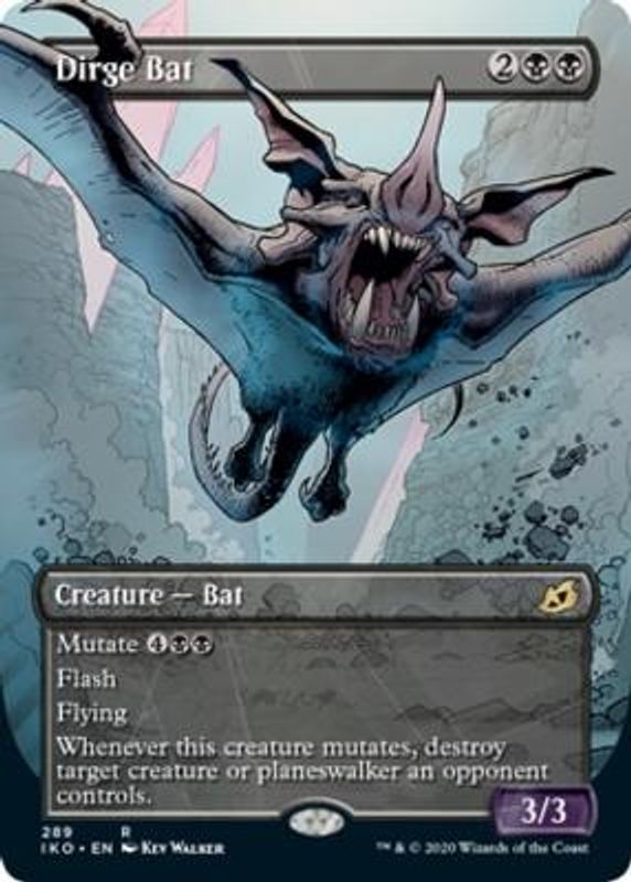 Dirge Bat (Showcase, foil)