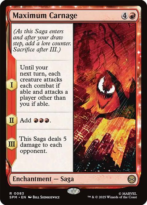 Hovedbilde Maximum Carnage (Foil)