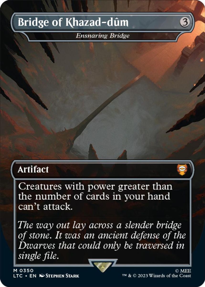 Ensnaring Bridge (Bridge of Khazad-dum) (foil)