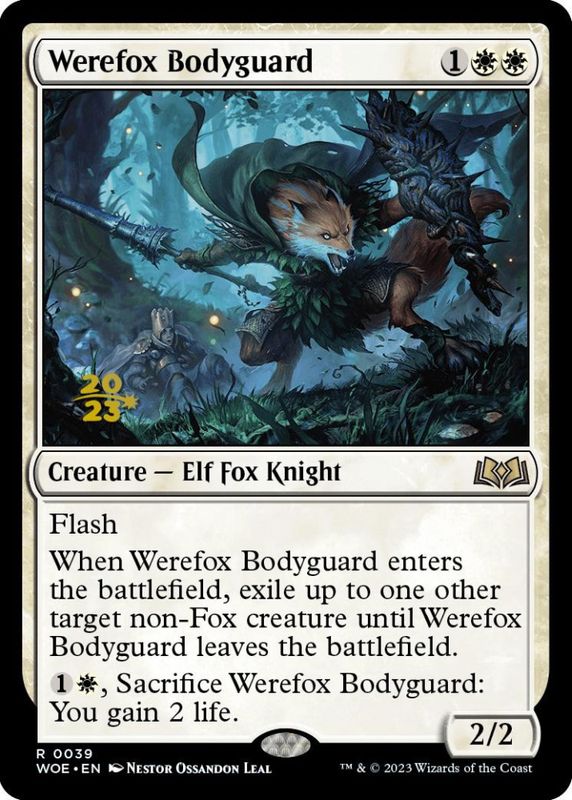 Werefox Bodyguard (Prerelease Foil)