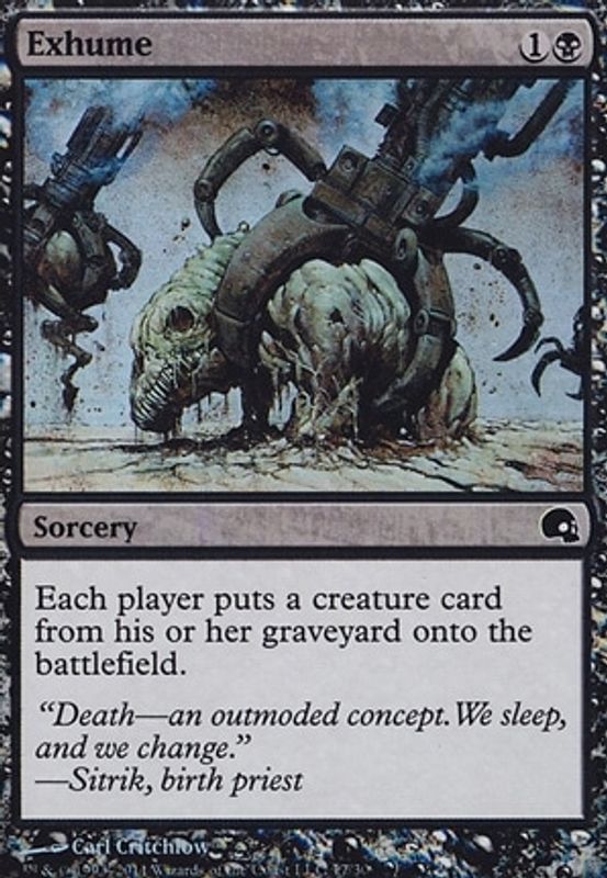 Exhume (Foil)