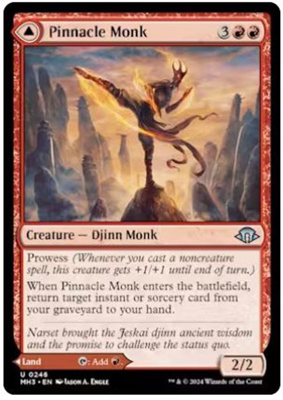 Pinnacle Monk