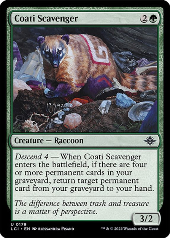 Coati Scavenger (Foil)
