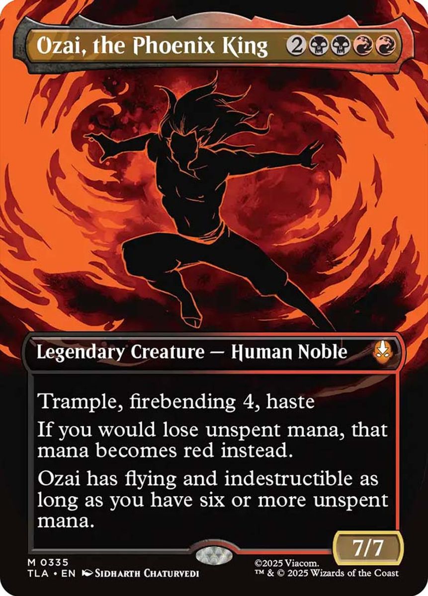 Ozai, the Phoenix King (#335) (Foil)
