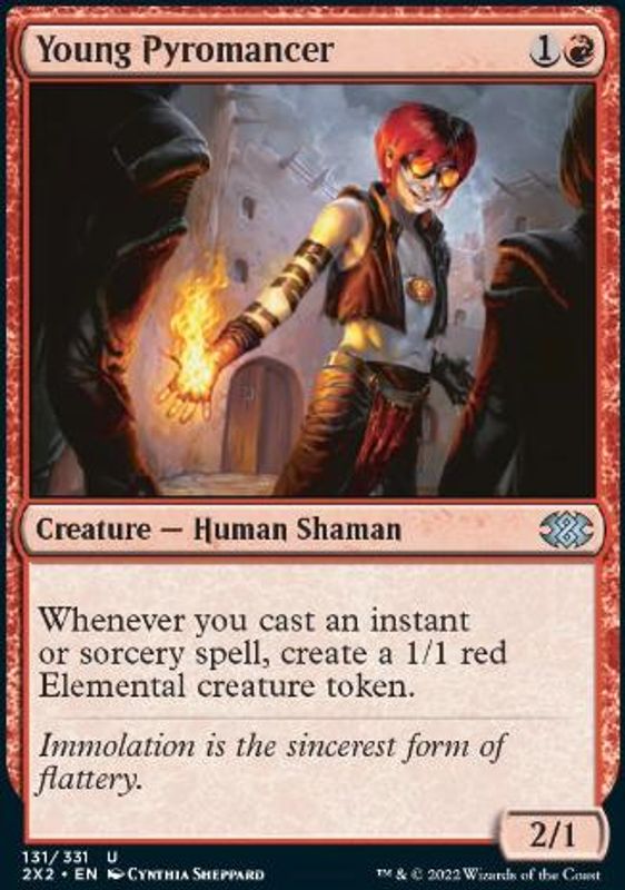 Young Pyromancer (foil)