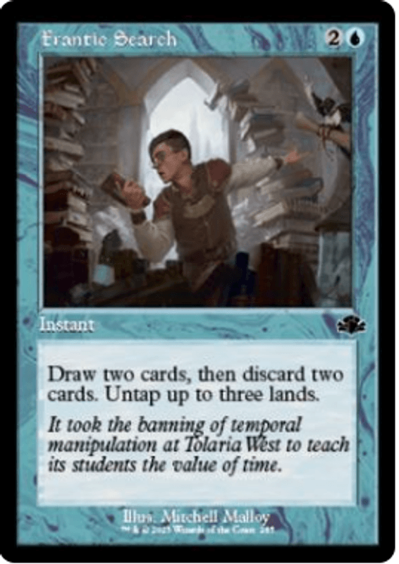 Frantic Search (Retro Frame) (foil)