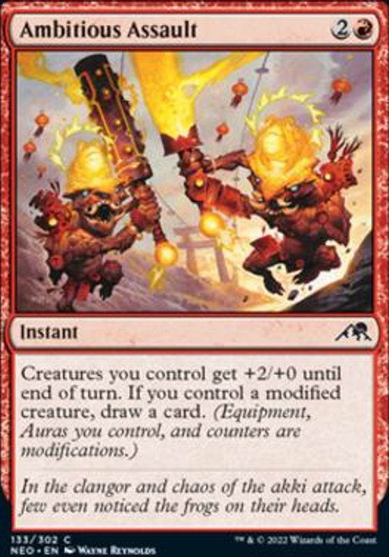 Ambitious Assault (foil)