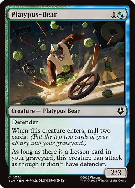 Hovedbilde Platypus-Bear (Foil)