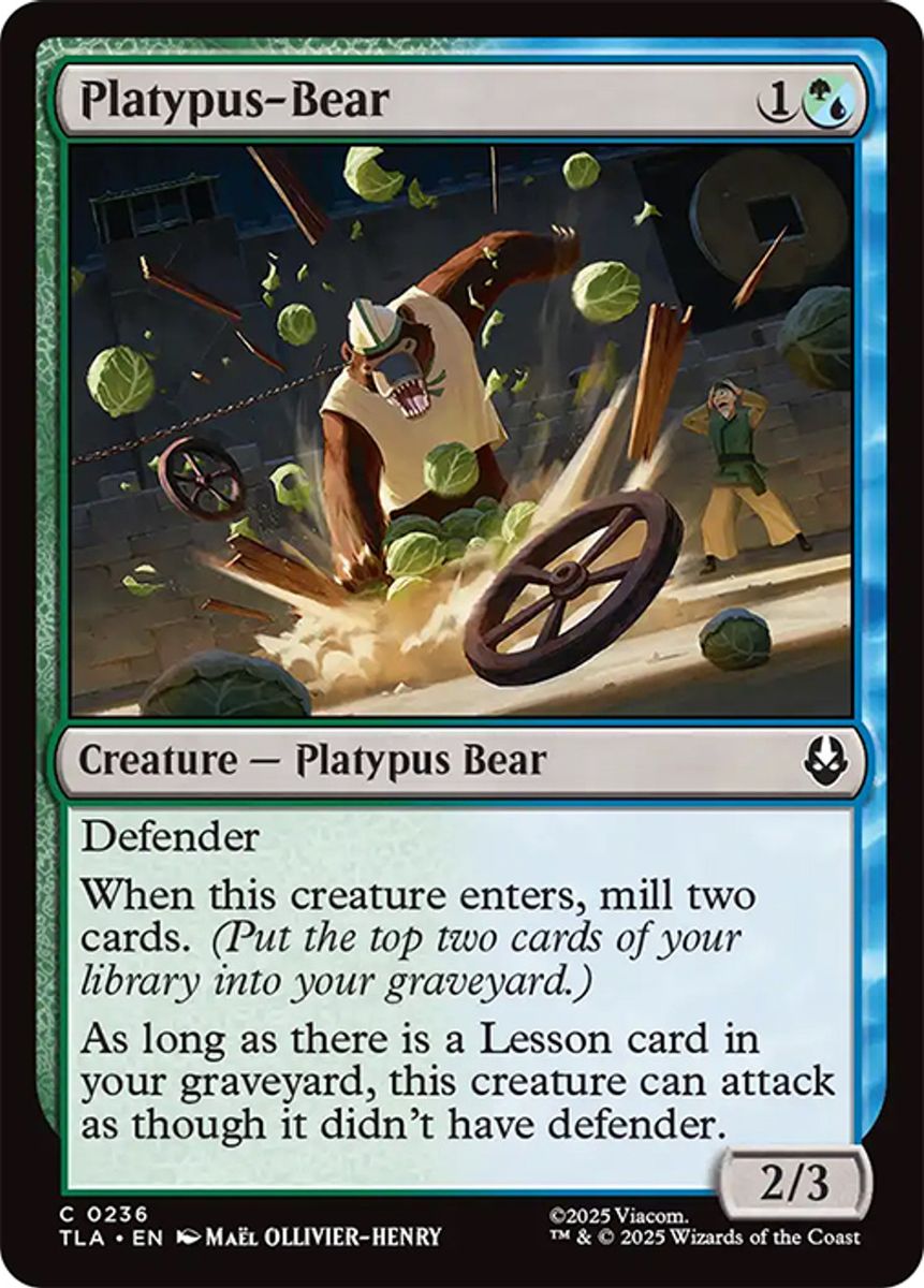 Platypus-Bear (Foil)