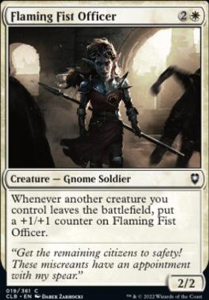 Hovedbilde Flaming Fist Officer (foil)