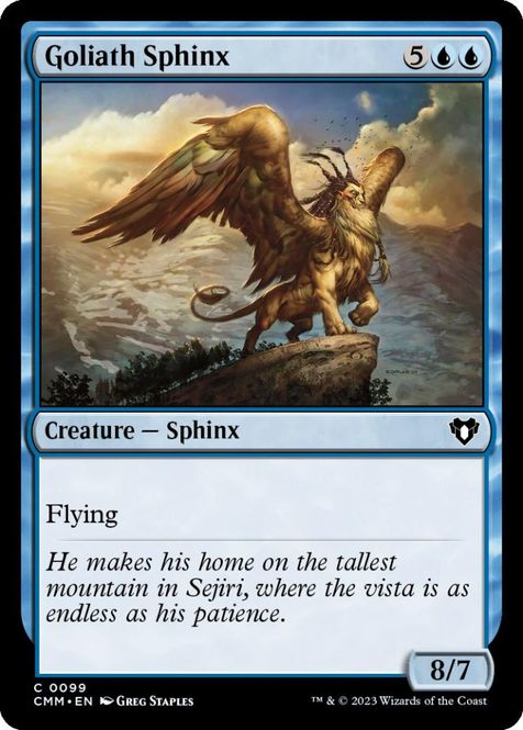 Hovedbilde Goliath Sphinx (foil)