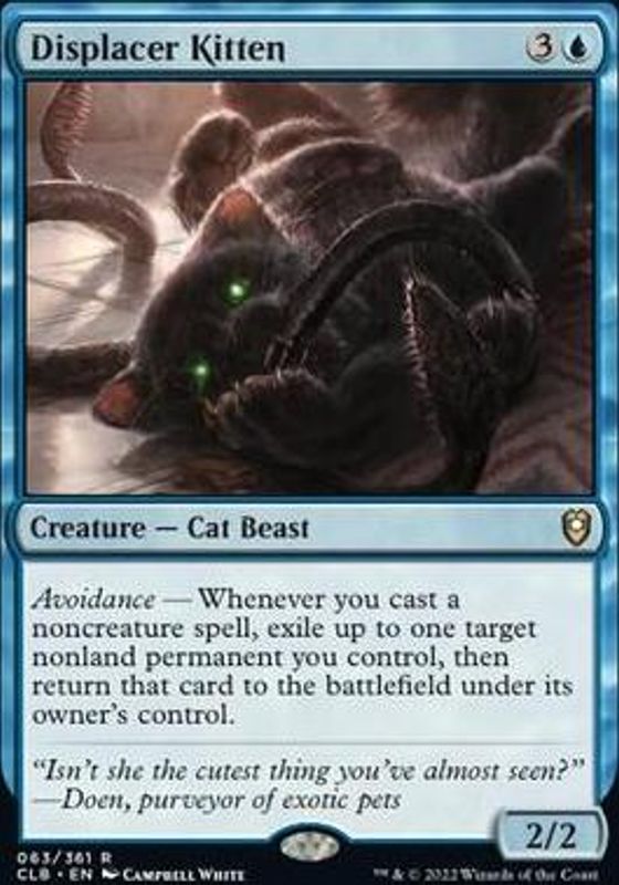 Displacer Kitten