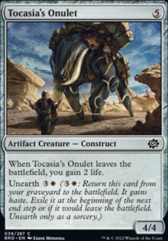 Tocasia's Onulet