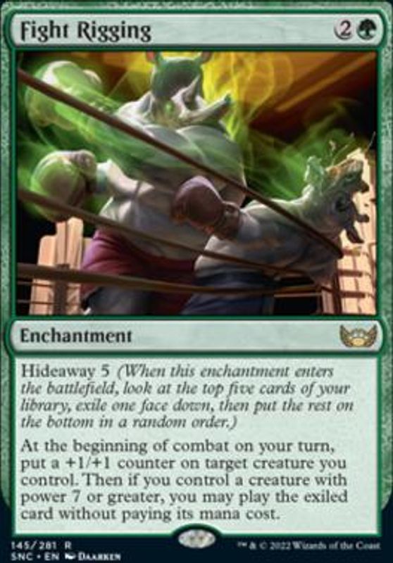 Fight Rigging (foil)
