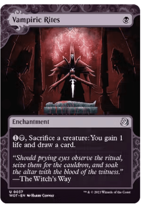 Vampiric Rites (0037) (Foil)