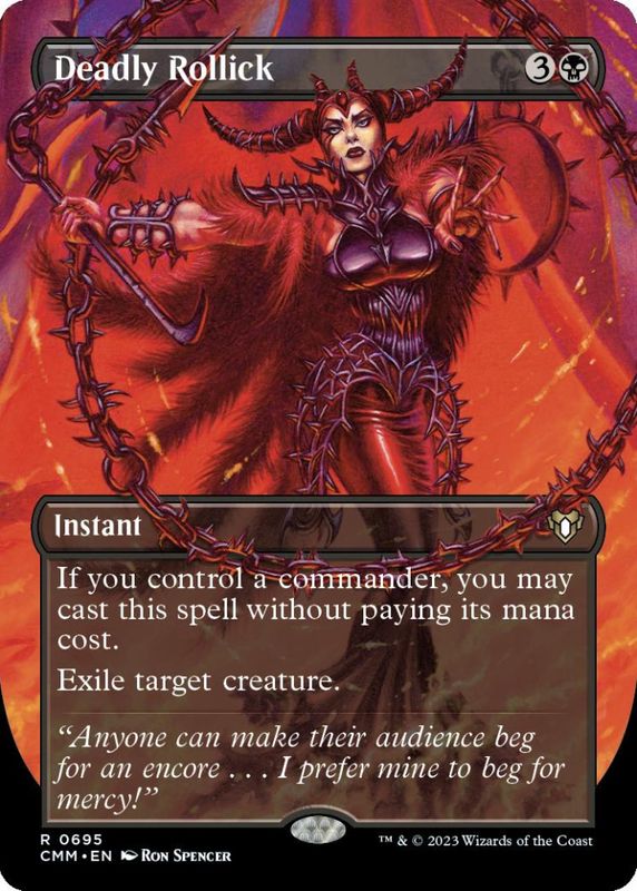 Deadly Rollick (Borderless) (foil)