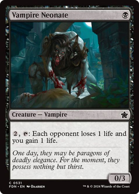 Hovedbilde Vampire Neonate