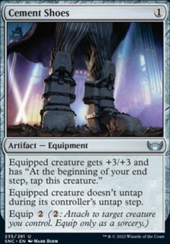 Cement Shoes (foil)