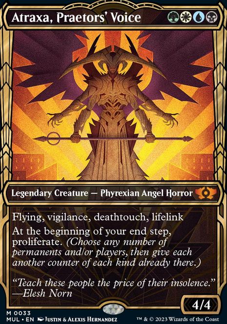 Hovedbilde Atraxa, Praetors' Voice