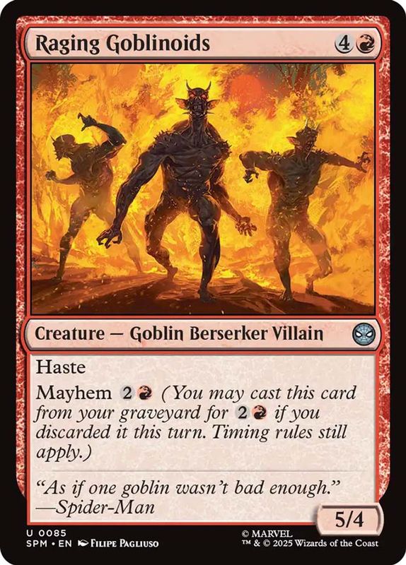 Raging Goblinoids