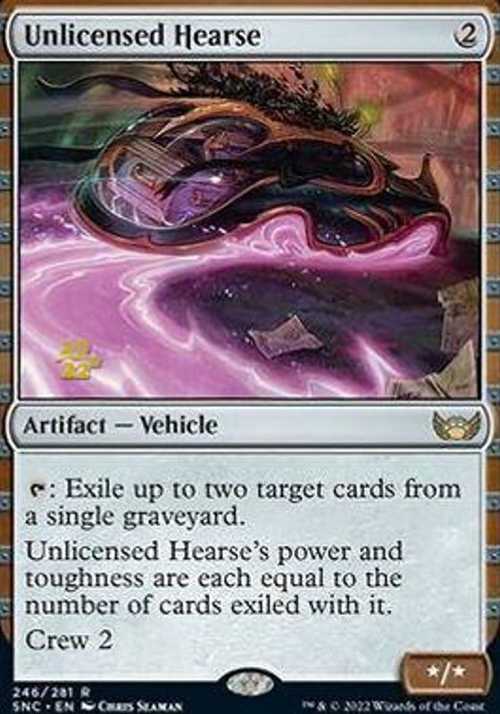Unlicensed Hearse (Prerelease Foil)