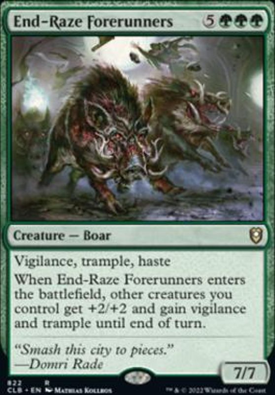 End-Raze Forerunners